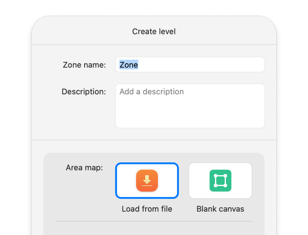 Add your floor plan