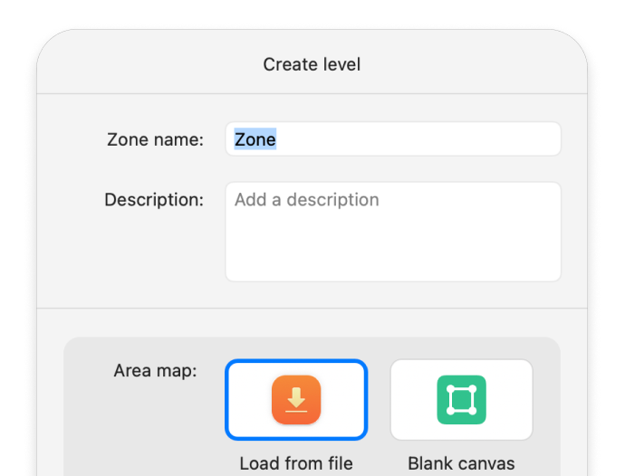 Add your floor plan