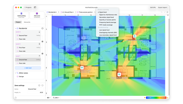 Planning mode — Heatmap