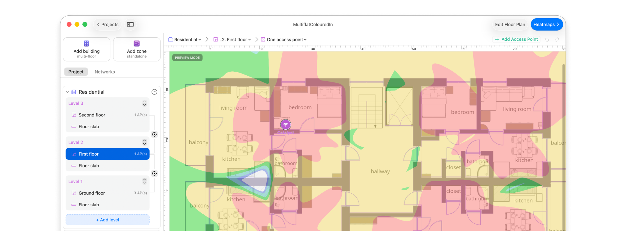 Real-time preview