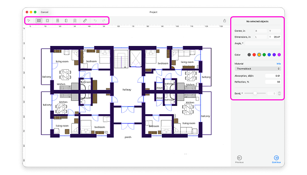 規劃模式-建構您的空間 規劃模式-建構您的空間