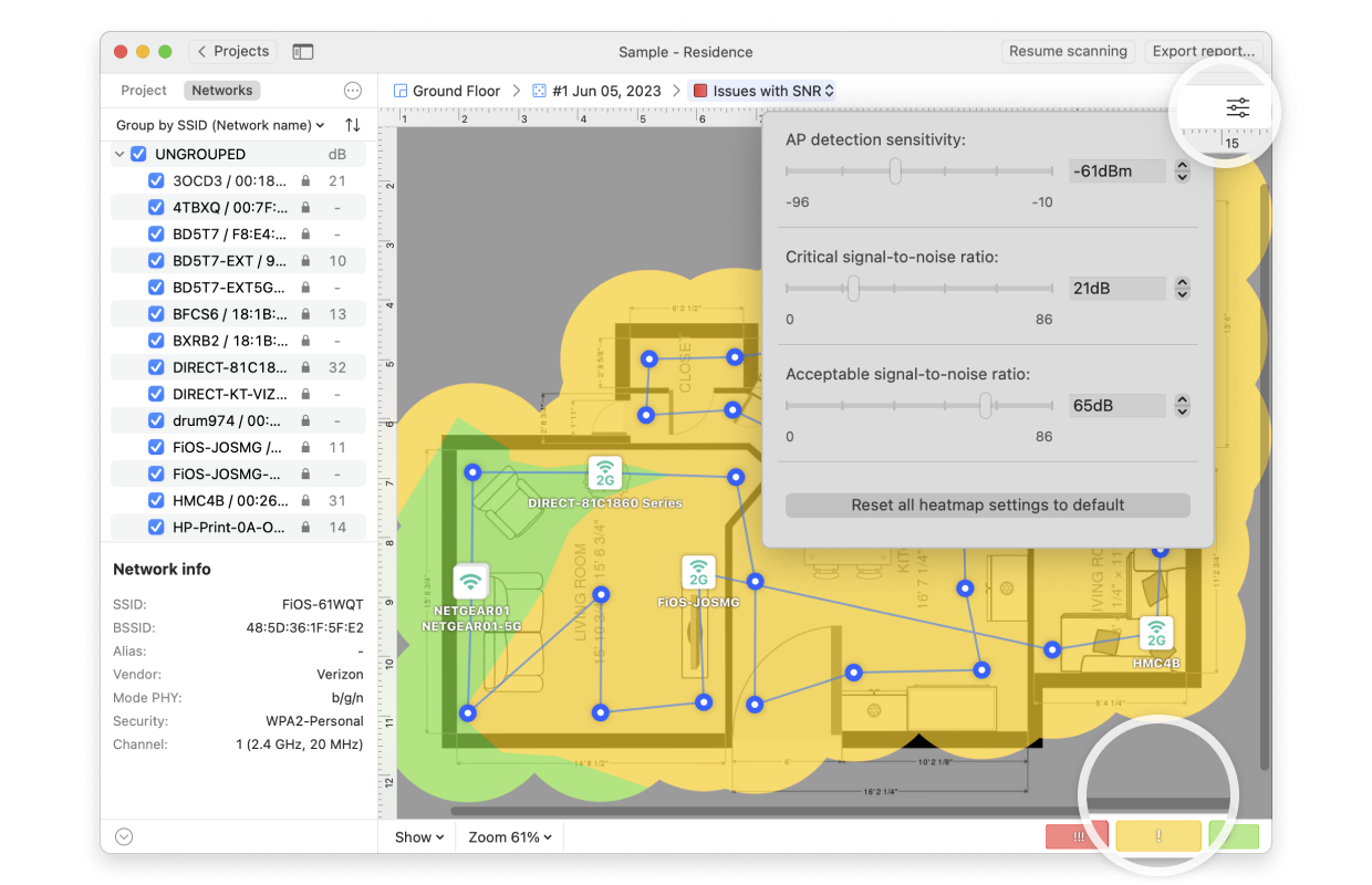 Modify the heatmap color scheme Modify the heatmap color schemes