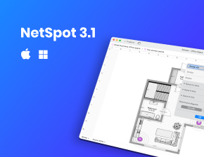 NetSpot for macOS および Windows v.3.1 — マイナー アップデート